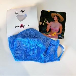 Brand new Cosabella lace face mask